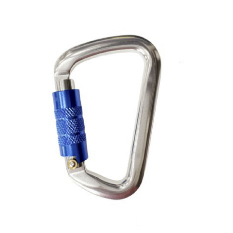 HT-G-0005 D-típusú automata Master Lock alumínium karabiner